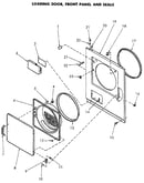 Loading door and seals