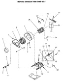 Motor and exhaust fan