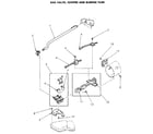 Speed Queen NG6819W53831 burner assembly diagram