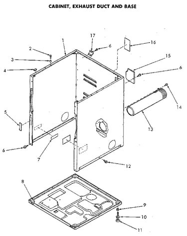 Cabinet and mech. base