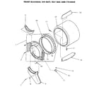 Speed Queen NG4819W53731 front bulkhead diagram