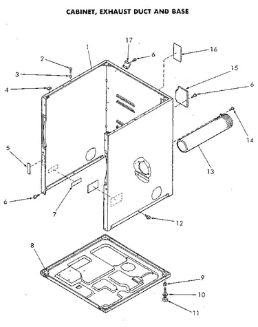 Cabinet and base