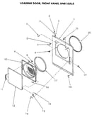 Loading door and seals