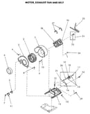 Motor and exhaust fan