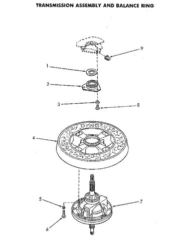 Gearcase and balance ring