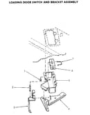 Door switch and bracket
