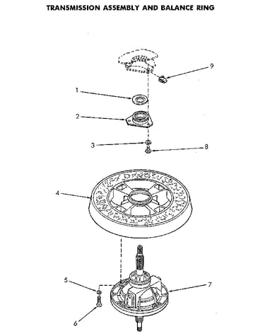 Gearcase and balance ring
