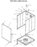 Cabinet and base