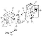 Kenmore 2538706110 electrical system and unit diagram