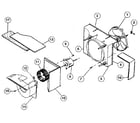 Kenmore 2538706110 air system handling diagram