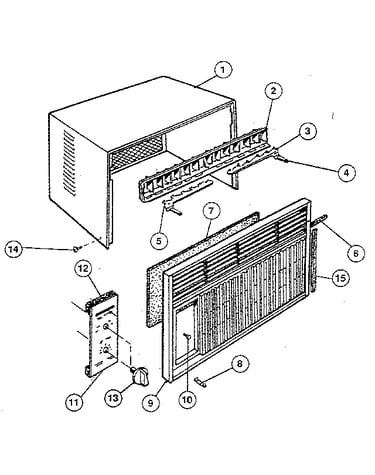 Cabinet and front panel