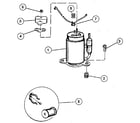 Kenmore 2538710750 compressor diagram