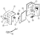 Kenmore 2538705090 electrical system and unit diagram