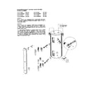 Kenmore 153311563HT replacement parts diagram