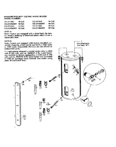 Replacement parts