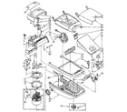 Kenmore 1162145090 base assembly diagram