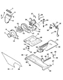 Dryer-motor, blower, belt