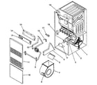 Kenmore 867768142 non-functional replacement parts diagram