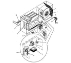 Sears 867763824 functional replacement parts diagram