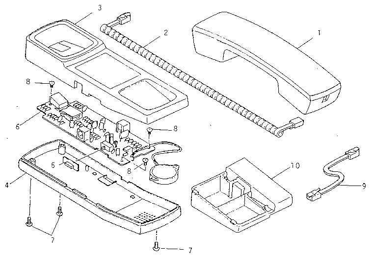 10. handset