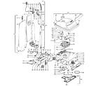 Hoover U4727-900 unit parts diagram