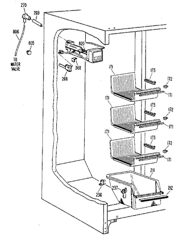 Freezer section