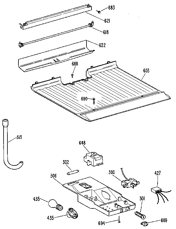 Freezer floor & control