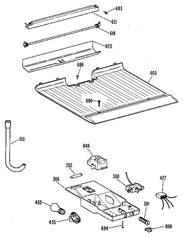 Freezer floor & control