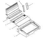 NEC P6200/P6300 figure 1 cover set ipb diagram