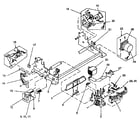 NEC P6200/P6300 figure 3 carriage, motors, and sensors ipb diagram