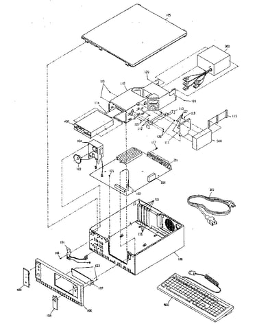 Exploded diagram for equity sx plus