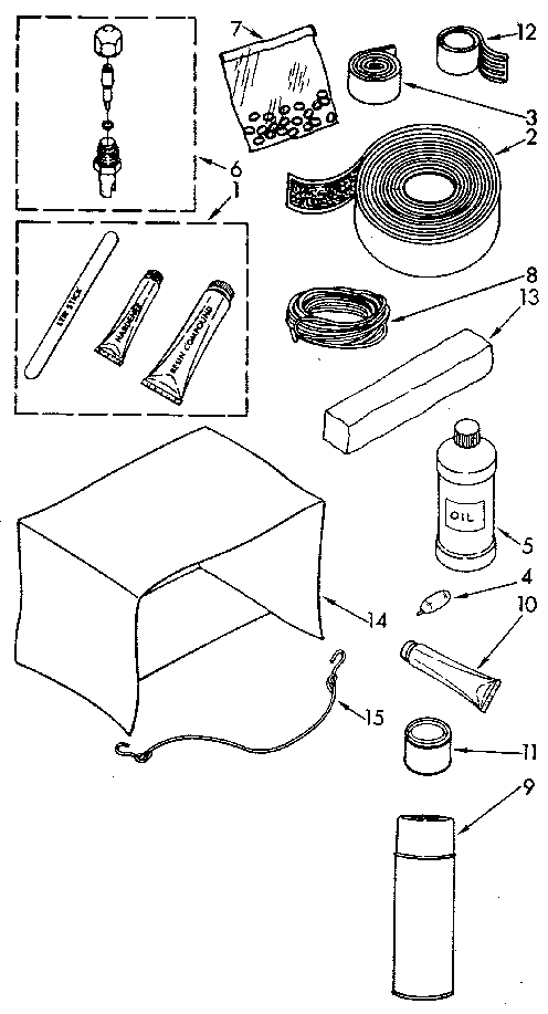 Optional parts (not included)