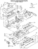 Nozzle and motor