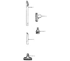 Hoover S3635 cleaning tools diagram