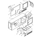 Kenmore 867763971 non-functional replacement parts diagram