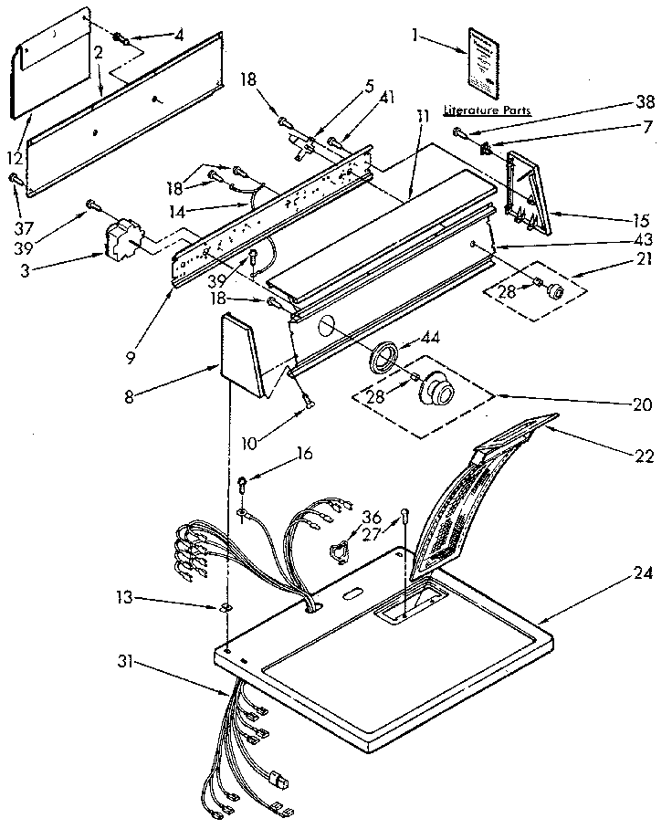 Top and console