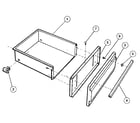 Kenmore 7917859092 utility drawer diagram