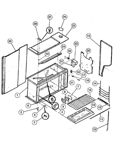 Upper oven