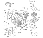 Kenmore 911455881C body section diagram