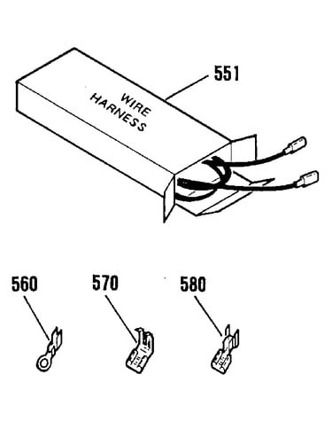 Wire harness and components