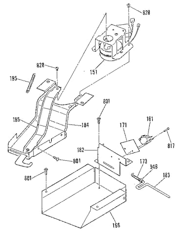 Door lock section