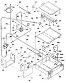 Oven burner section