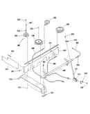 Top burner section