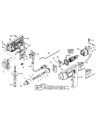 Unit parts