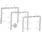 Sears 77279 frame assembly diagram