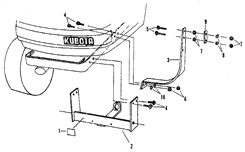 T2082 42" mounting frame kit