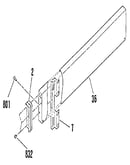 Backguard section