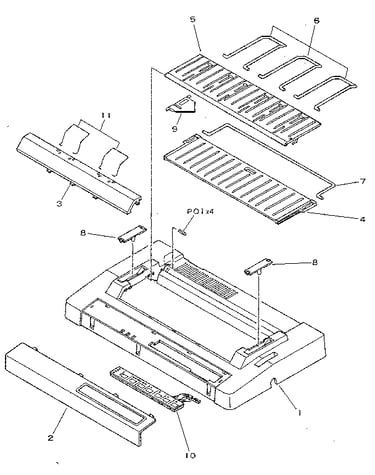 Figure 2 upper cover assembly