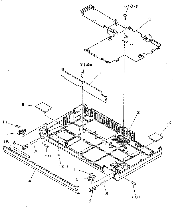 Figure 3 lower cover assembly