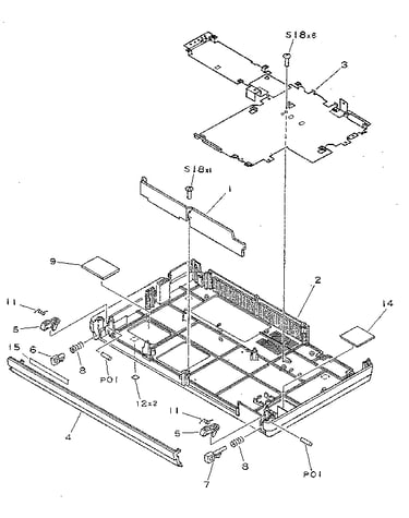 Figure 3 lower cover assembly